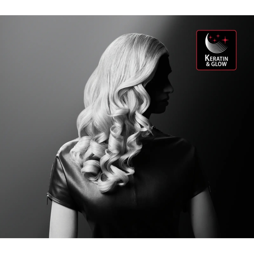 Rowenta - Lokówka stożkowa KARL LAGERFELD czarna