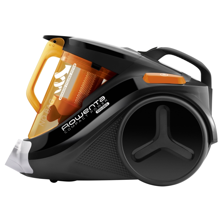 Rowenta - Odkurzacz bezworkowy COMPACT POWER 1,5l 750W/230V czarny/pomarańczowy