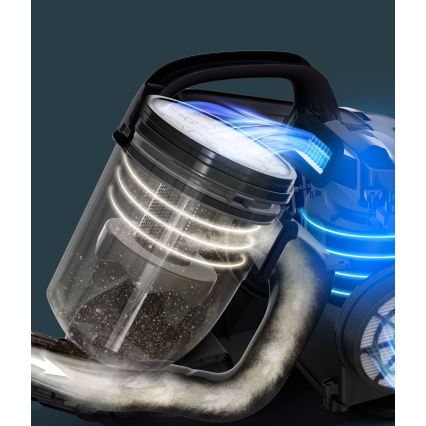 Rowenta - Odkurzacz bezworkowy COMPACT POWER 1,5l 750W/230V szary