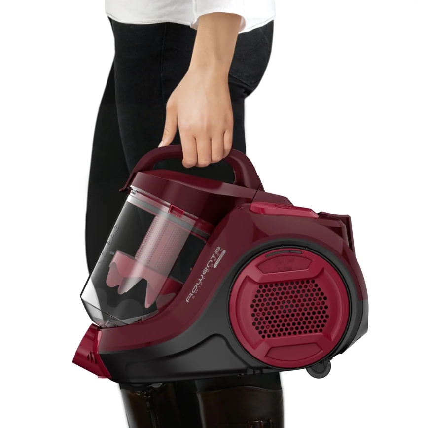 Rowenta - Odkurzacz bezworkowy SWIFT POWER CYCLONIC 1,2l 750W/230V czerwony