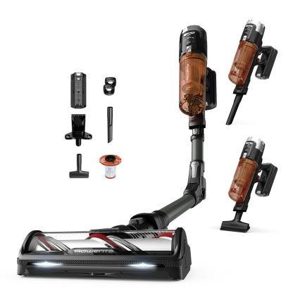 Rowenta - Odkurzacz pionowy 2 w 1 X-FORCE FLEX 380W/25,2V czarny 2000 mAh