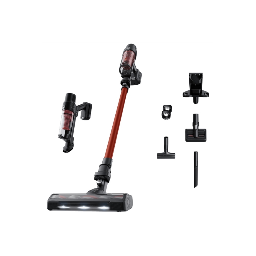 Rowenta - Odkurzacz pionowy 2 w 1 X-PERT ANIMAL 140 W/18 V 2000 mAh czerwony
