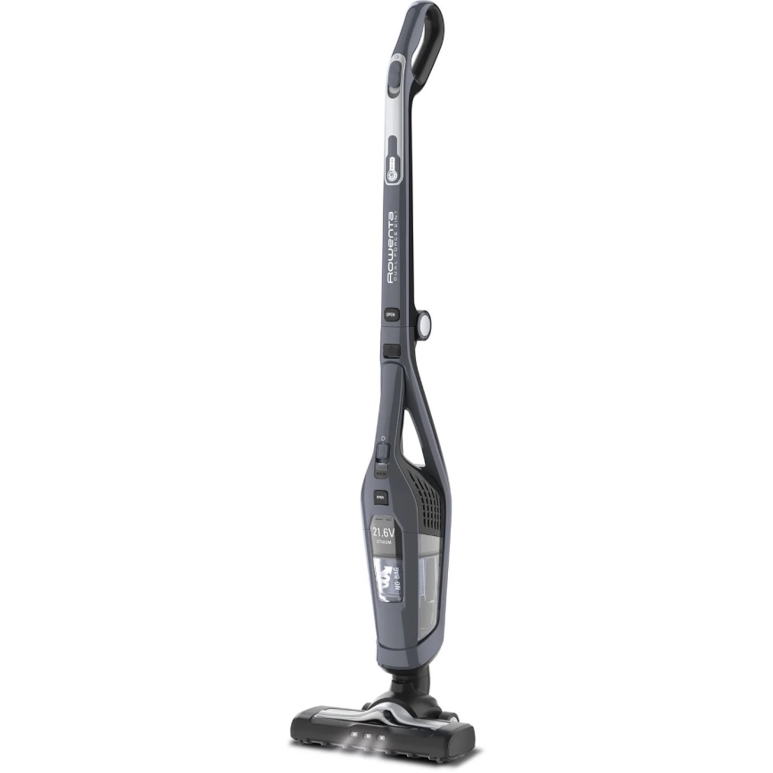 Rowenta - Odkurzacz pionowy DUAL FORCE 2W1 180W/21,6V szary