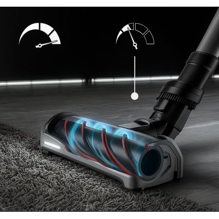 Rowenta - Odkurzacz pionowy z mopem X-FORCE FLEX ANIMAL AQUA AUTO 3w1 480W/32,4V 2500 mAh niebieski