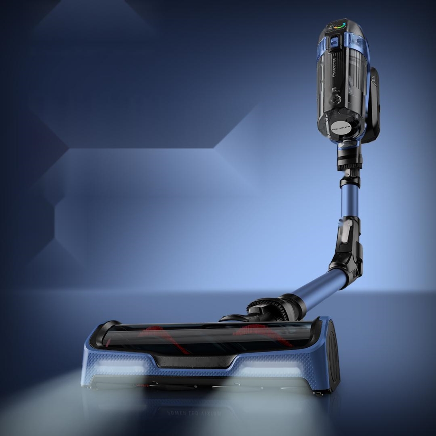 Rowenta - Odkurzacz pionowy z mopem X-FORCE FLEX ANIMAL AQUA AUTO 3w1 480W/32,4V 2500 mAh niebieski
