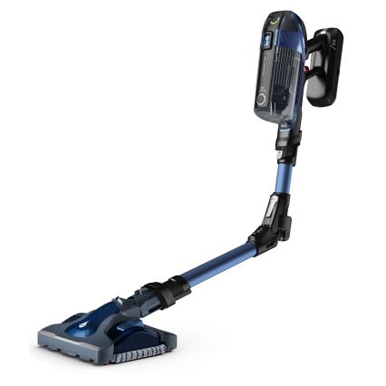 Rowenta - Odkurzacz pionowy z mopem X-FORCE FLEX ANIMAL AQUA AUTO 3w1 480W/32,4V 2500 mAh niebieski