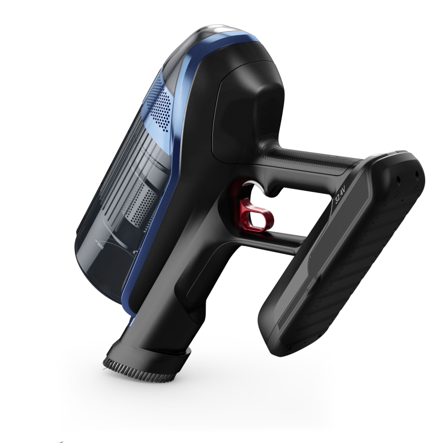 Rowenta - Odkurzacz pionowy z mopem X-FORCE FLEX ANIMAL AQUA AUTO 3w1 480W/32,4V 2500 mAh niebieski