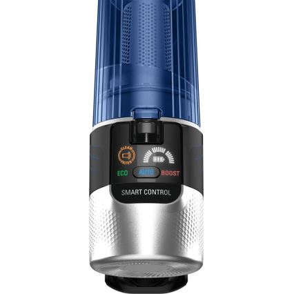 Rowenta - Odkurzacz pionowy z mopem X-FORCE FLEX ANIMAL AQUA AUTO 4w1 250W/25,2V 2500 mAh czarny/niebieski