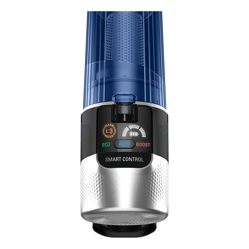 Rowenta - Odkurzacz pionowy z mopem X-FORCE FLEX ANIMAL AQUA AUTO 4w1 250W/25,2V 2500 mAh czarny/niebieski