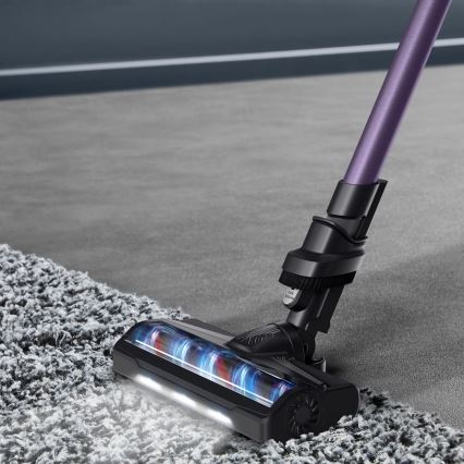 Rowenta - Odkurzacz pionowy X-PERT 2w1 140W/18V 2500 mAh fioletowy