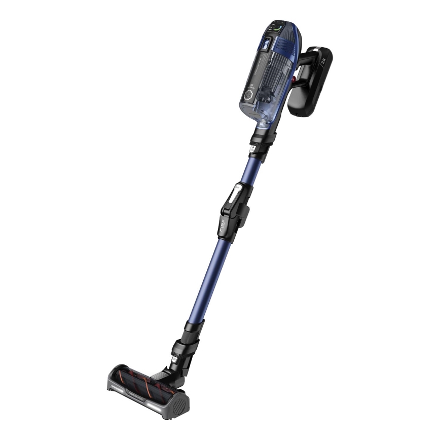 Rowenta - Odkurzacz pionowy z mopem X-FORCE FLEX ANIMAL AQUA AUTO 3w1 480W/32,4V 2500 mAh niebieski
