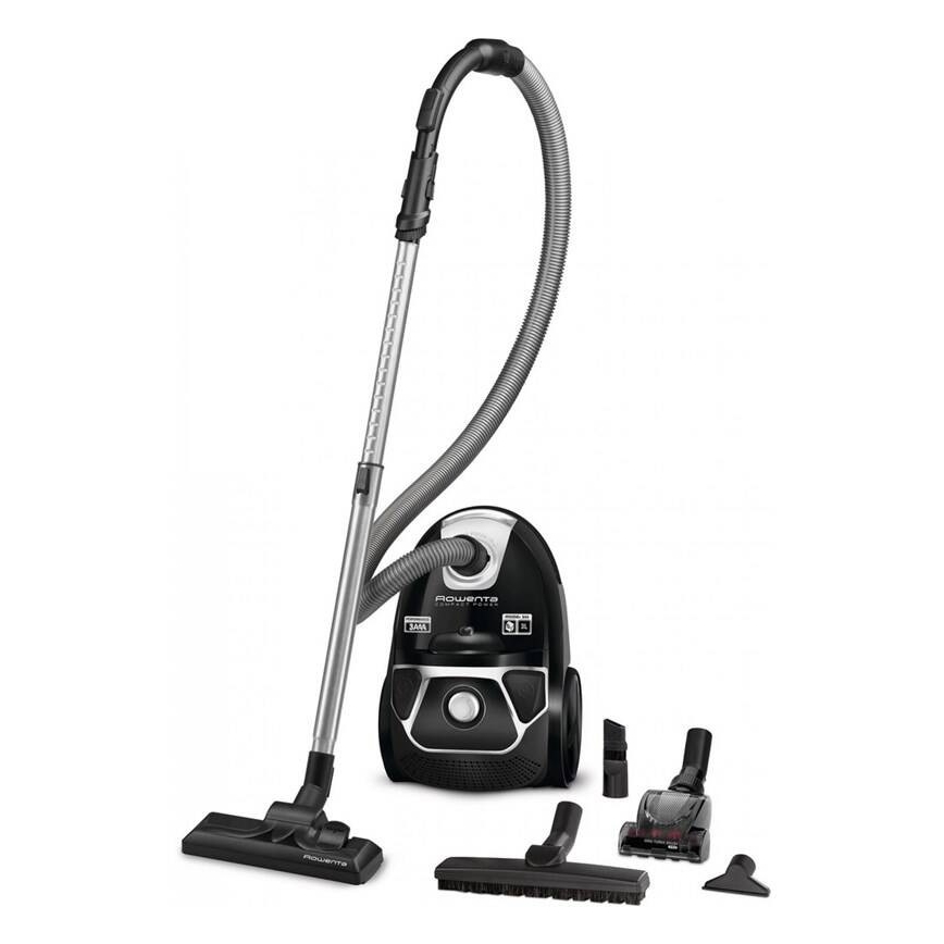 Rowenta - Odkurzacz workowy COMPACT POWER ANIMAL CARE 3l 750W/230V czarny