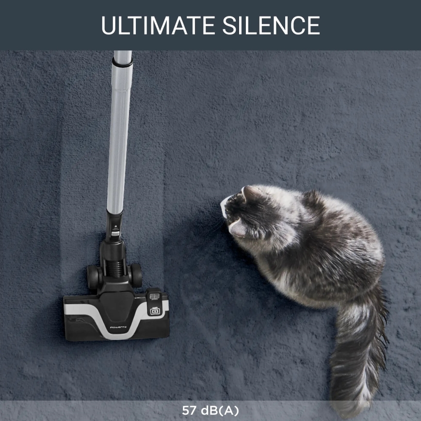 Rowenta - Odkurzacz workowy SILENCE FORCE ALLERGY+ 4,5l 400W/230V czarny/biały