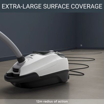 Rowenta - Odkurzacz workowy SILENCE FORCE ALLERGY+ 4,5l 400W/230V czarny/biały