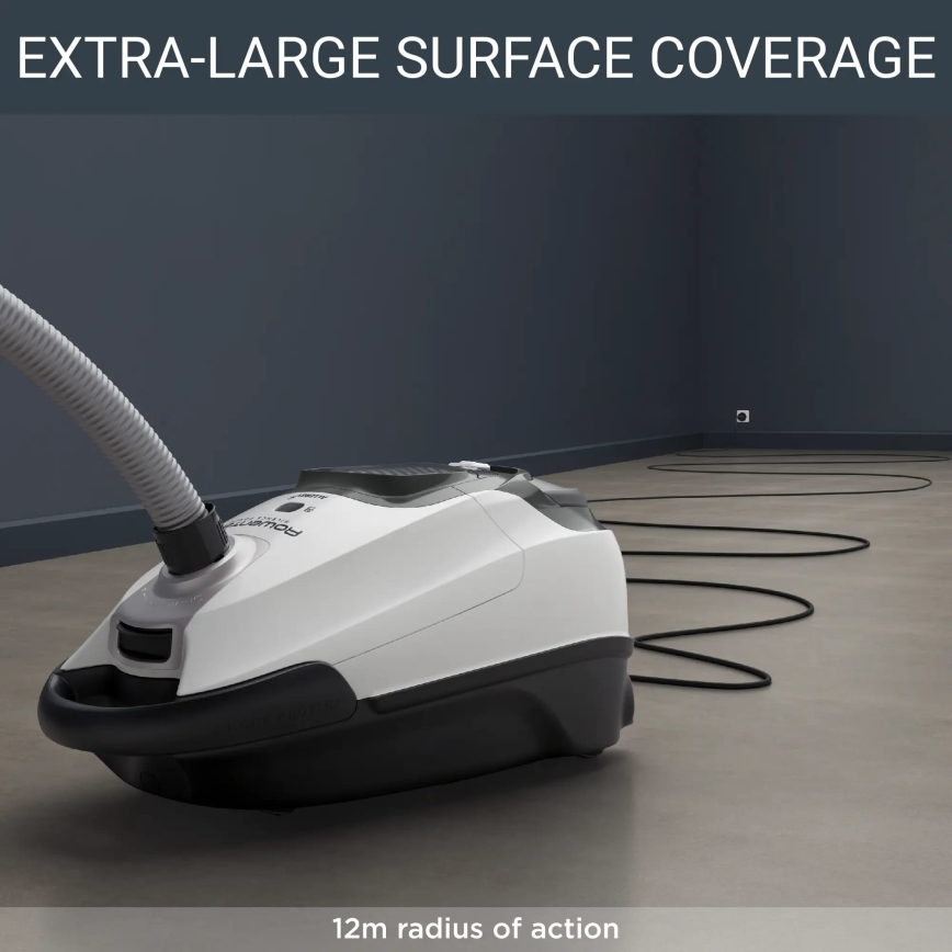Rowenta - Odkurzacz workowy SILENCE FORCE ALLERGY+ 4,5l 400W/230V czarny/biały