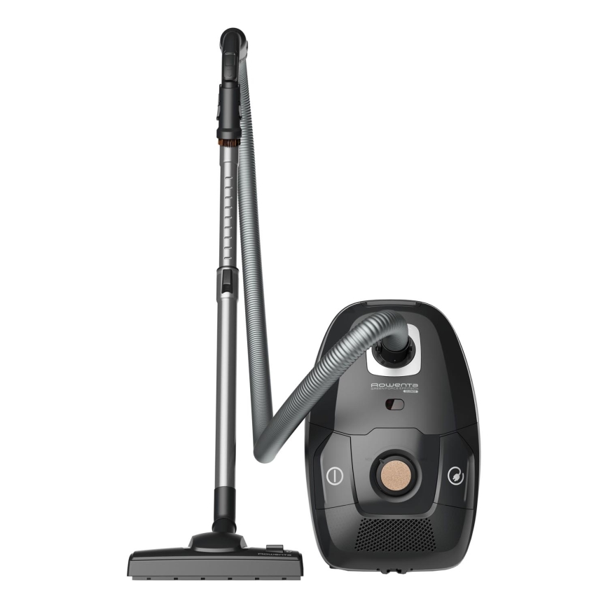 Rowenta - Odkurzacz workowy ZIELONY FORCE EFFITECH ECO TOTAL CLEAN 400W/230V czarny