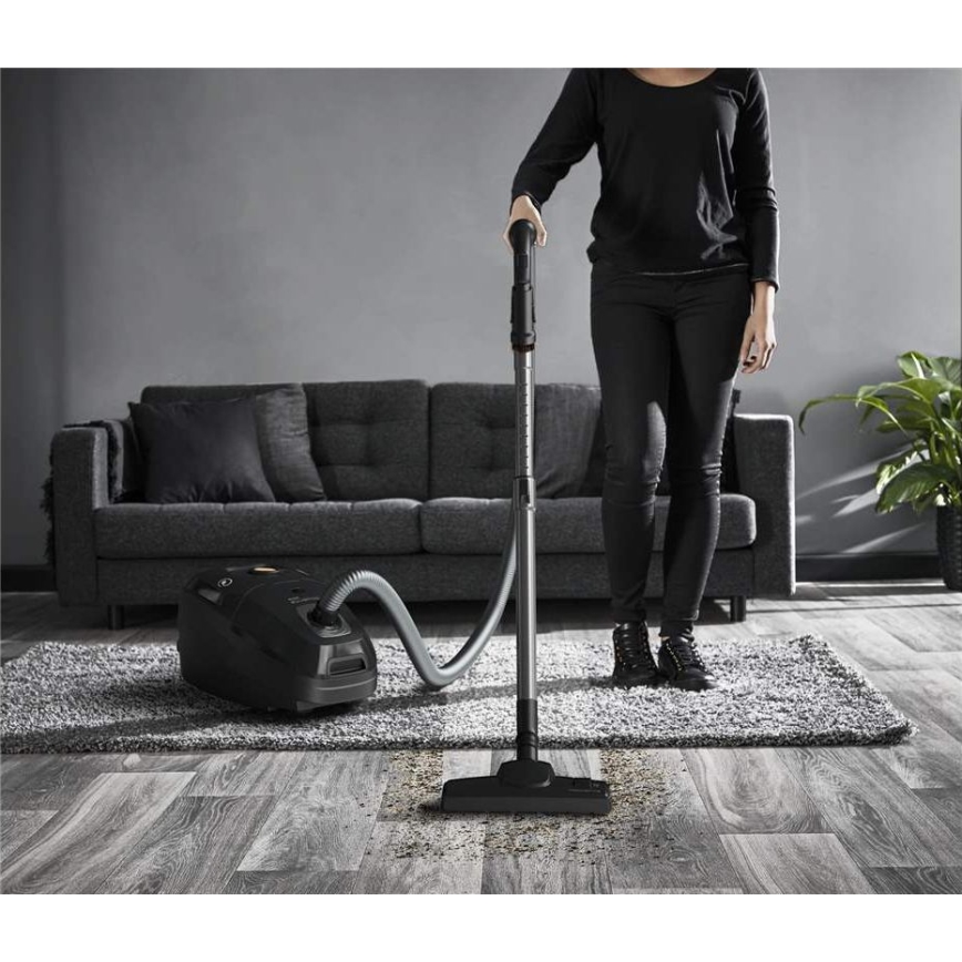 Rowenta - Odkurzacz workowy ZIELONY FORCE EFFITECH ECO TOTAL CLEAN 400W/230V czarny