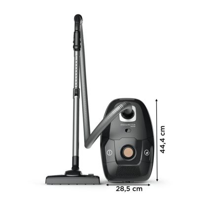 Rowenta - Odkurzacz workowy ZIELONY FORCE EFFITECH ECO TOTAL CLEAN 400W/230V czarny