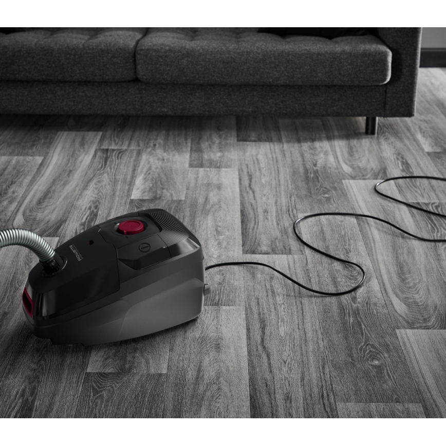 Rowenta - Odkurzacz workowy ZIELONY FORCE MAX ECO TOTAL CLASSIC 900W/230V czarny