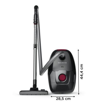 Rowenta - Odkurzacz workowy ZIELONY FORCE MAX ECO TOTAL CLASSIC 900W/230V czarny