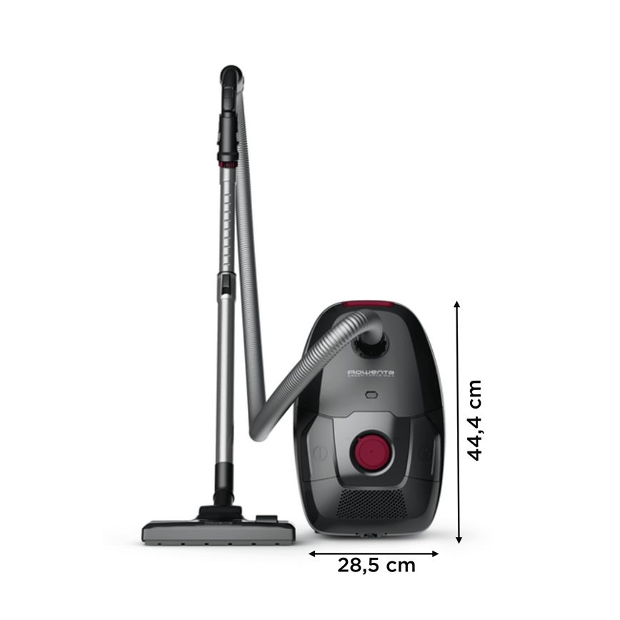 Rowenta - Odkurzacz workowy ZIELONY FORCE MAX ECO TOTAL CLASSIC 900W/230V czarny