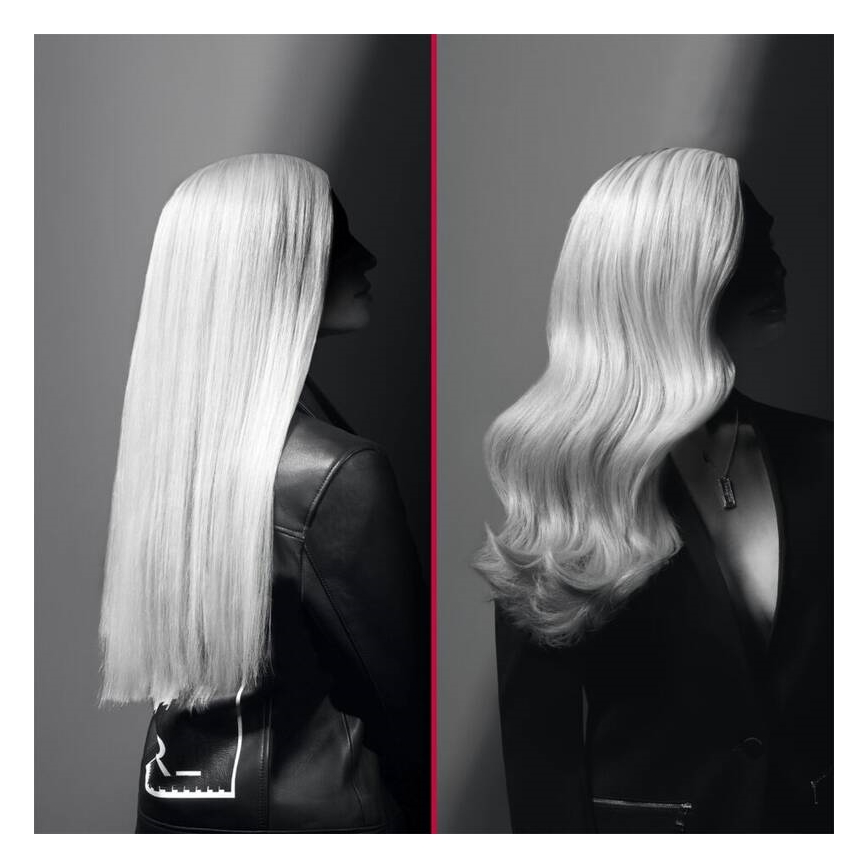 Rowenta - Prostownica do włosów KARL LAGERFELD OPTILISS czarna