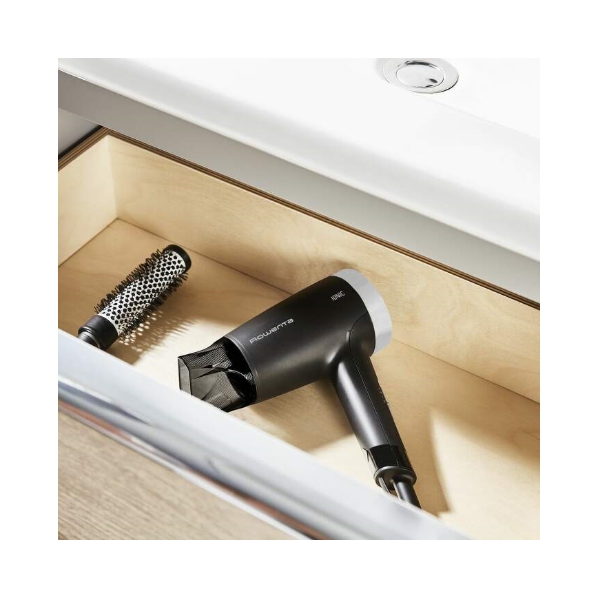 Rowenta - Suszarka do włosów EXPRESS STYLE 1600W/230V czarna/srebrna
