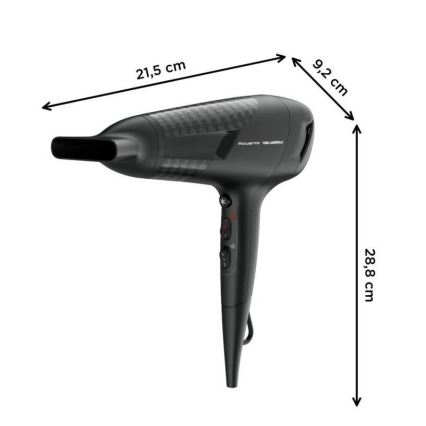 Rowenta - Suszarka do włosów KARL LAGERFELD STUDIO DRY 2100W/230V czarna