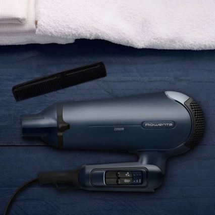 Rowenta - Suszarka do włosów NOMAD SPECIALIST 2200W/230V niebieska