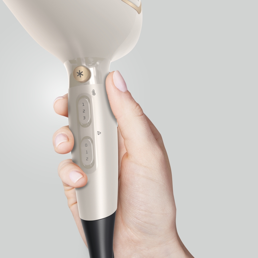 Rowenta - Suszarka do włosów PRO POWER 2200W/230V kremowa