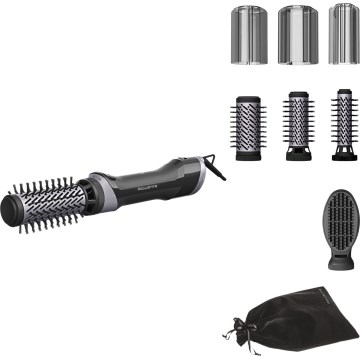 Rowenta - Suszarko-lokówka BRUSH ACTIV 1000W/230V czarna