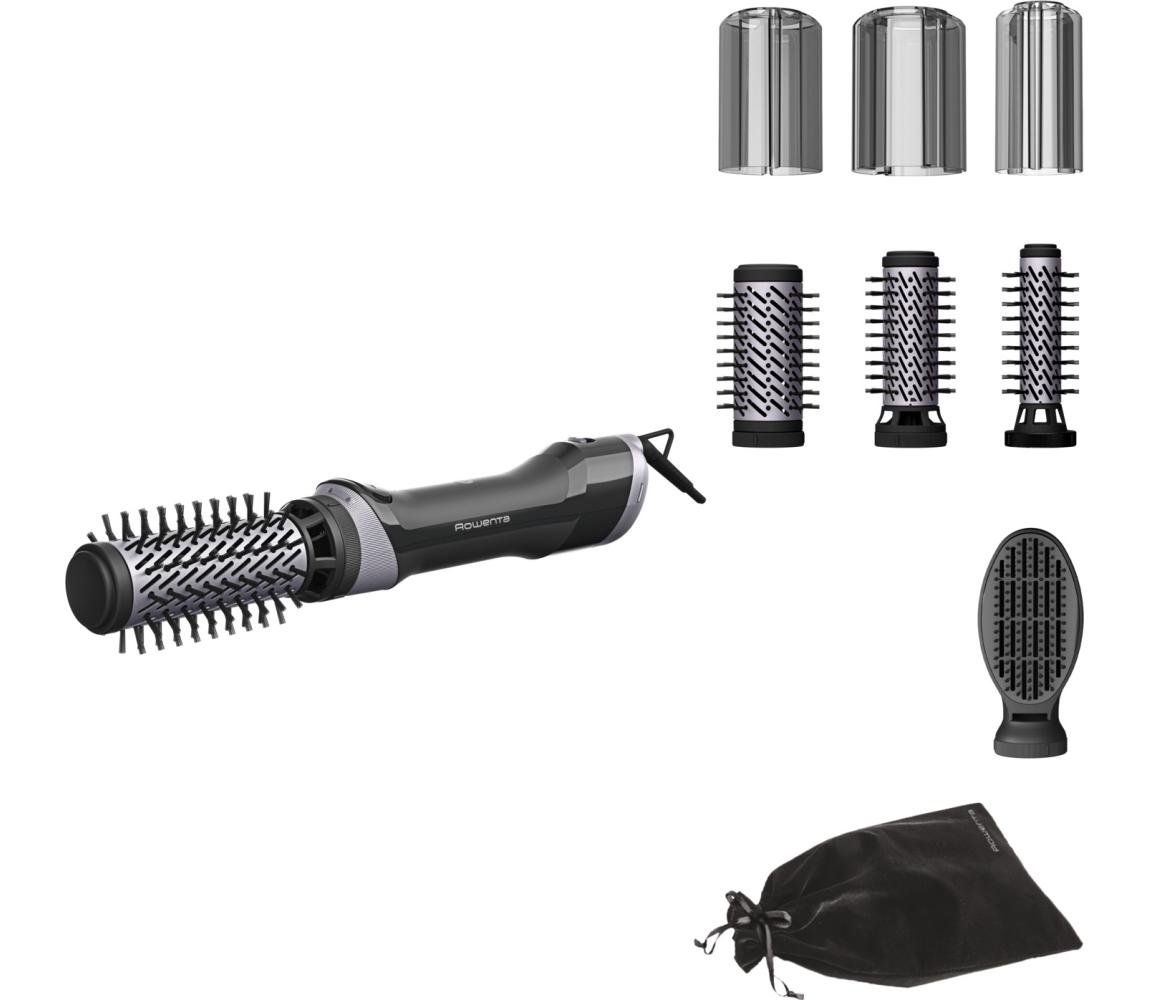 Rowenta - Suszarko-lokówka BRUSH ACTIV 1000W/230V czarna