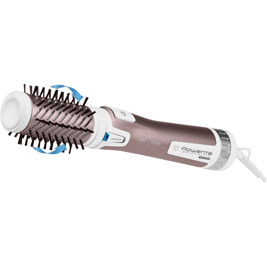 Rowenta - Szczotka obrotowa PREMIUM CARE 1000W/230V różowy/biały