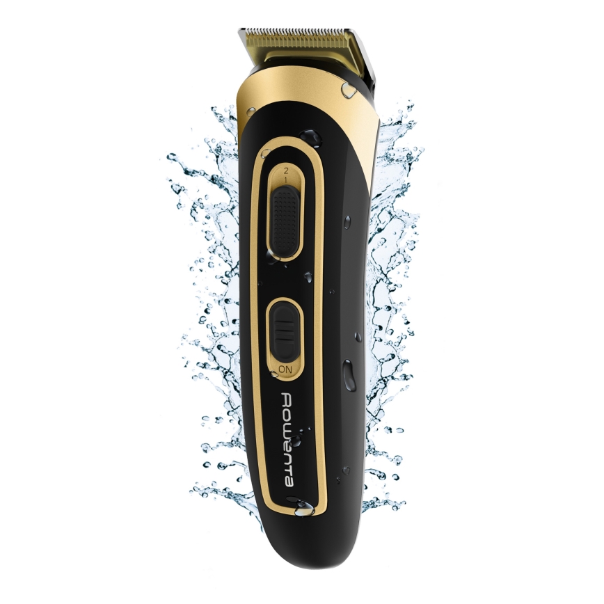 Rowenta - Trymer TRIM & STYLE 750 mAh czarny/złoty