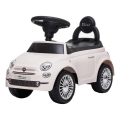 Rowerek do pchania Fiat 500 2xAA kremowy