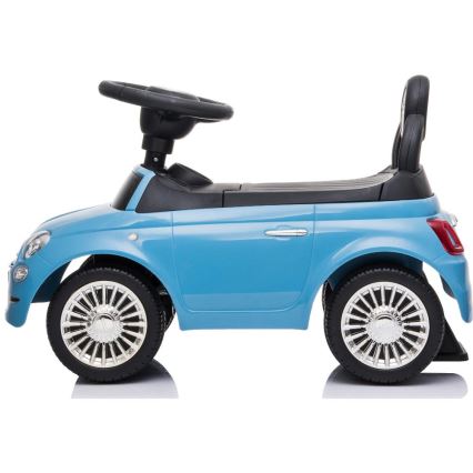 Rowerek do pchania Fiat 500 2xAA niebieski