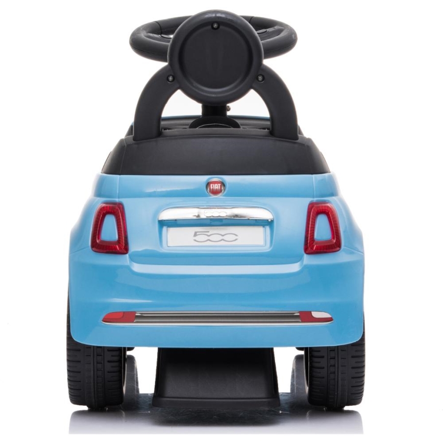 Rowerek do pchania Fiat 500 2xAA niebieski