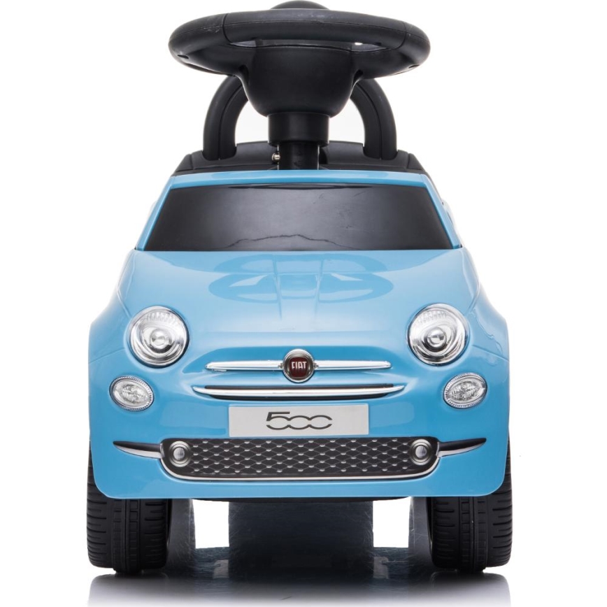 Rowerek do pchania Fiat 500 2xAA niebieski