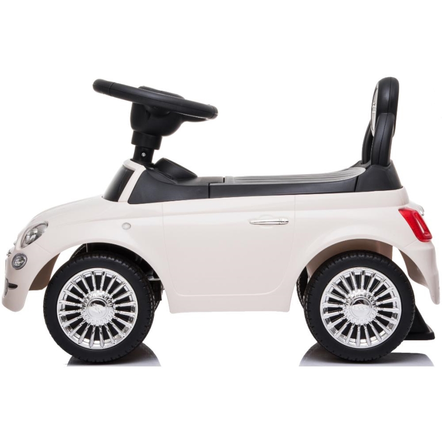 Rowerek do pchania Fiat 500 kremowy