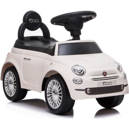 Rowerek do pchania Fiat 500 kremowy