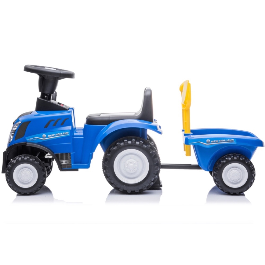 Rowerek do pchania NEW HOLLAND 2xAA niebieski/czarny