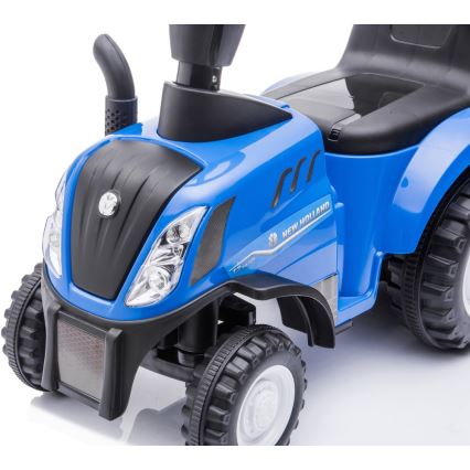 Rowerek do pchania NEW HOLLAND 2xAA niebieski/czarny