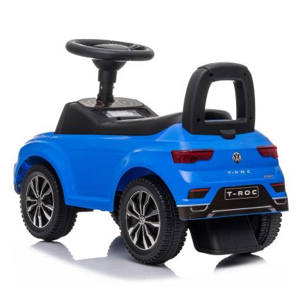 Rowerek do pchania Volkswagen 2xAA niebieski/czarny