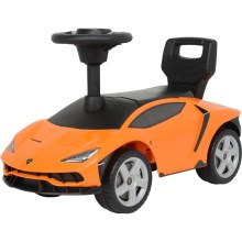Rowerek pchany Lamborghini pomarańczowy/czarny