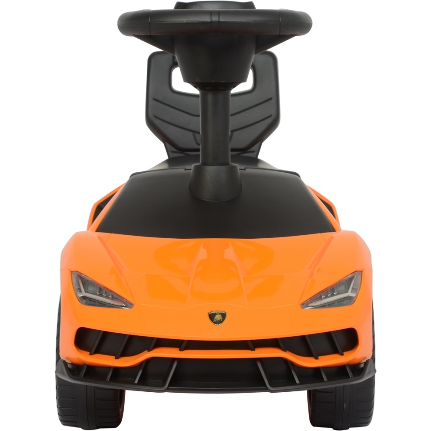 Rowerek pchany Lamborghini pomarańczowy/czarny