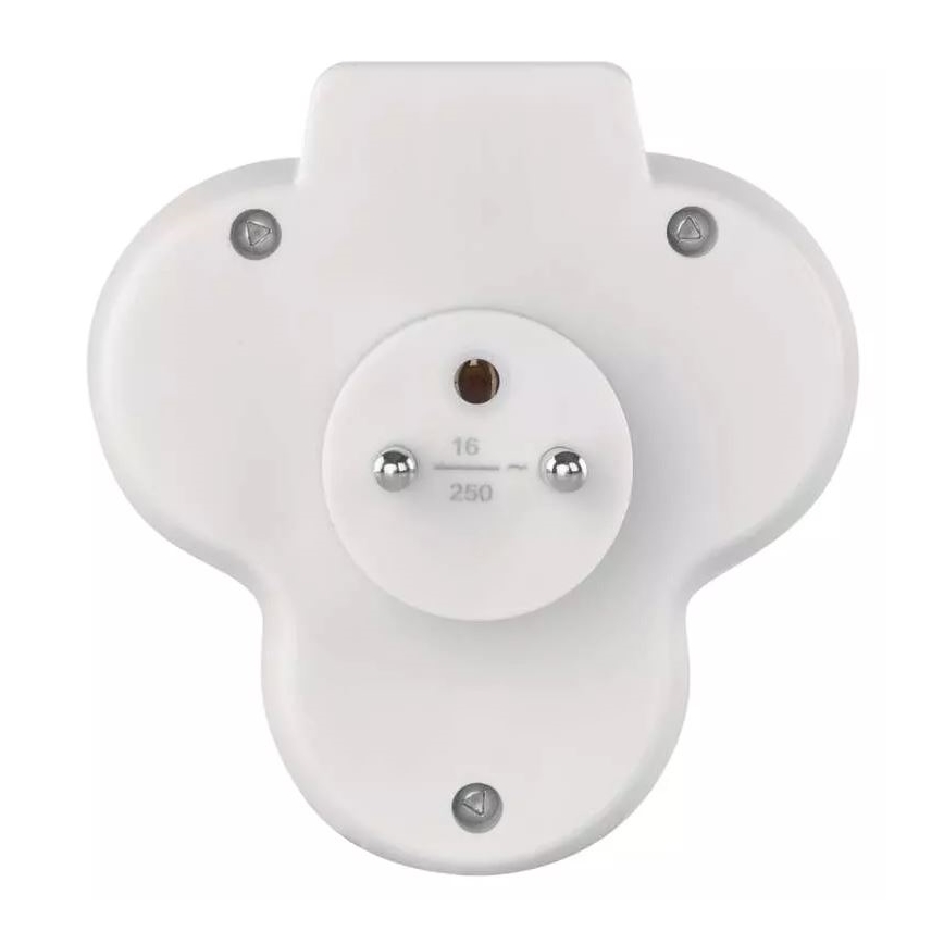 Rozgałęźnik z przełącznikiem 3x10A/230V