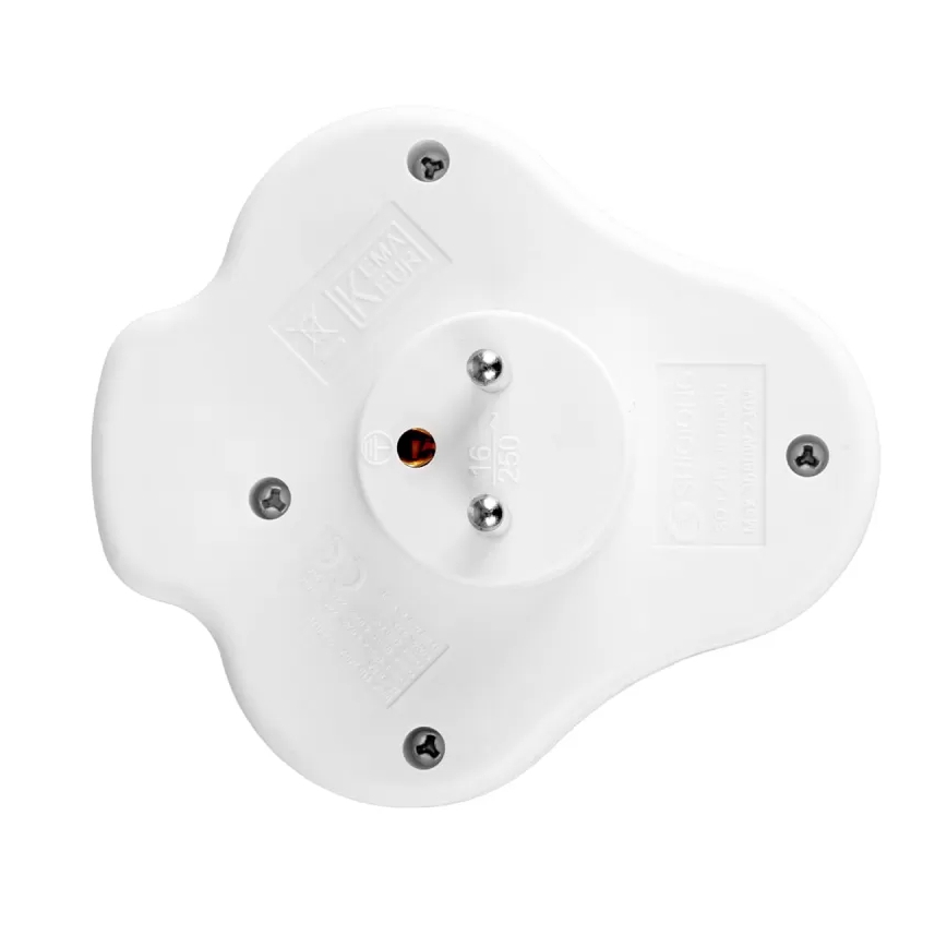 Rozgałęźnik z wyłącznikiem, 2 gniazda + USB-C + USB-A