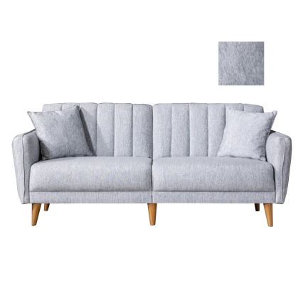 Rozkładana dwuosobowa sofa KITO szara