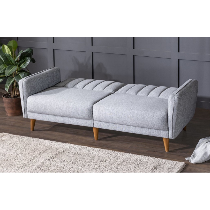 Rozkładana dwuosobowa sofa KITO szara