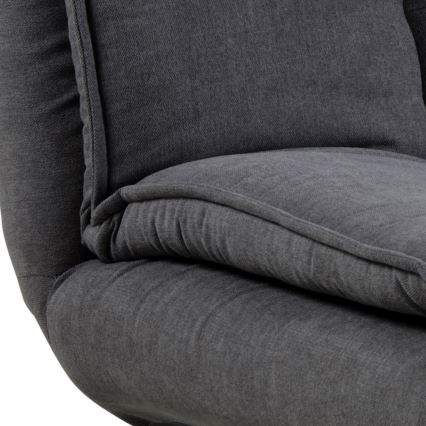 Rozkładana dwuosobowa sofa AIRI ciemnoszara